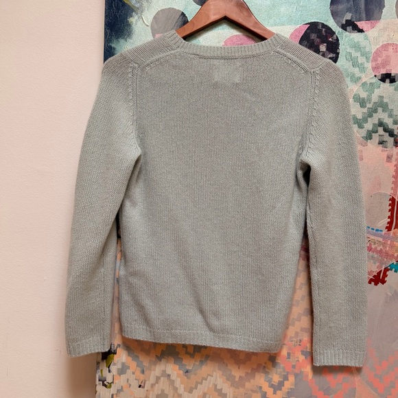 Doen Gidea Cashmere Sweater in Tidepool size small - Picture 9 of 12